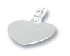 *NEW* Polished 925 Silver Heart Pendant 