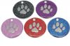 Best Selling Paw Glitter Pet Tags (PR-G, PP-G, PDB-G, PB-G, PPU-G) PK10 Best Selling Paw Glitter Pet Tags (PR-G, PP-G, PDB-G, PB-G, PPU-G) PK10