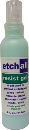 Etchall - 3 - Chemical Glass Etcher (118ml Resist Gel)