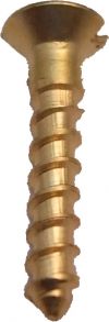 Brass Slotted Screws 