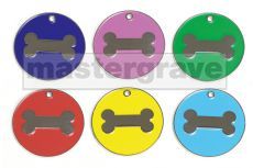 Bone design pet tag new from Mastergrave Ltd 