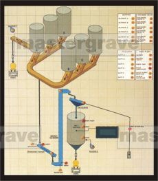 Clip in tiles designed to make changes to panel designs easy.